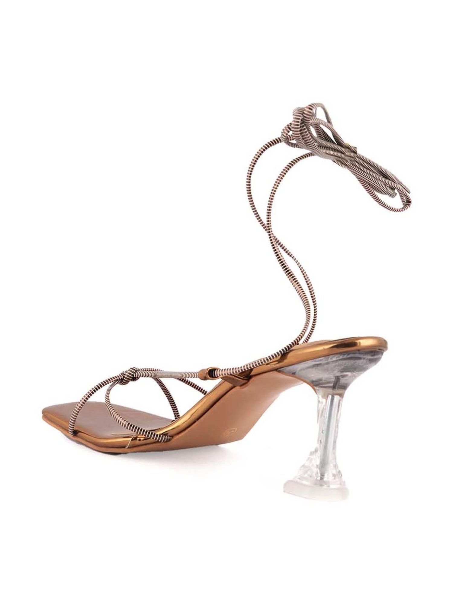 Scentra Women's Copper Gladiator Sandals