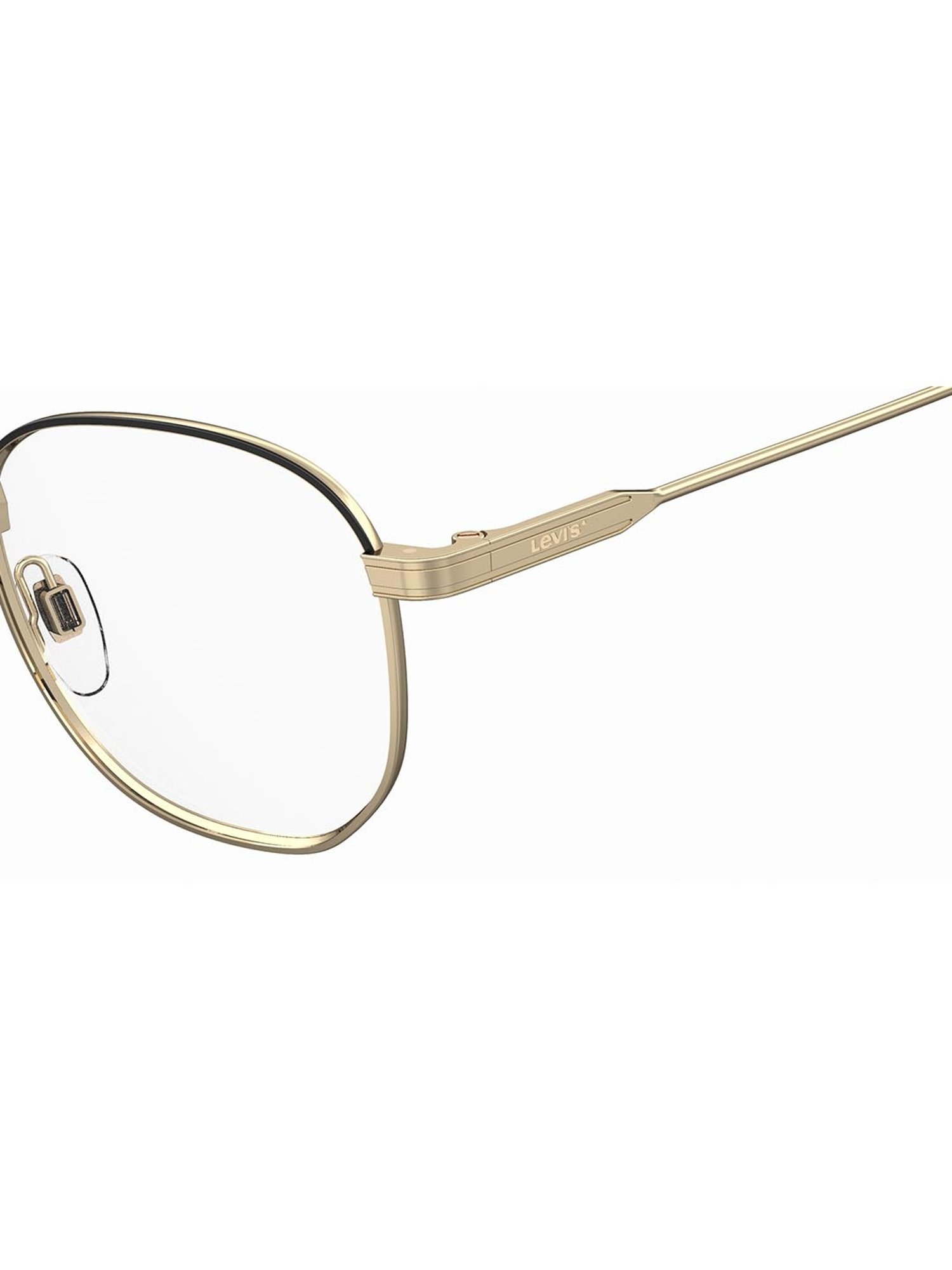 Levi's Gold Square Unisex Eye Frames
