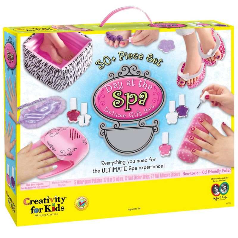 Creativity For Kids 30pc Day at the Spa Deluxe Gift Set