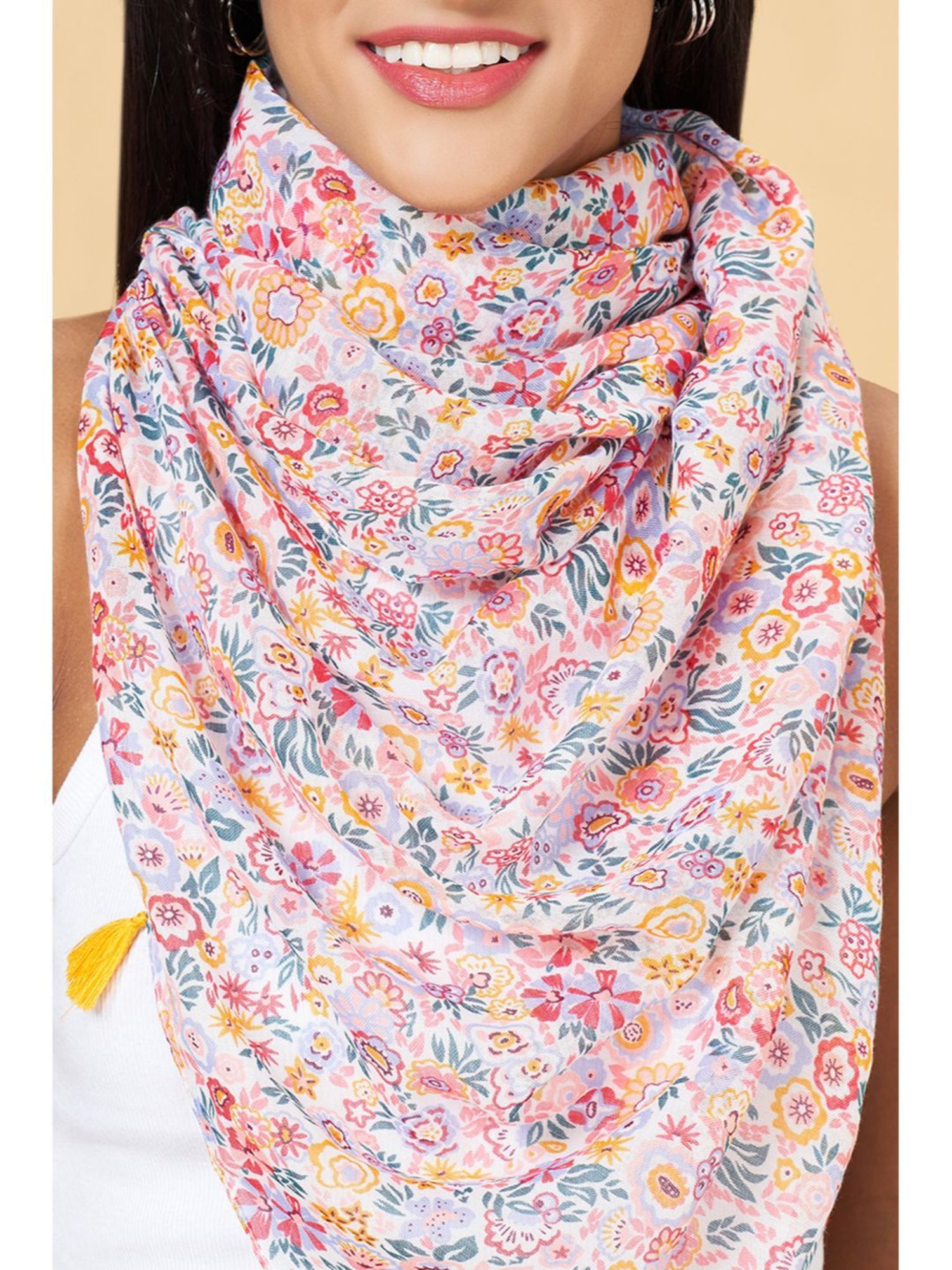 Honey by Pantaloons Multicolor Printed Scarf