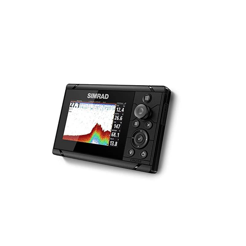 Cruise 5-5-inch GPS Chartplotter with 83/200 Transducer Preloaded C-MAP US Coastal Maps