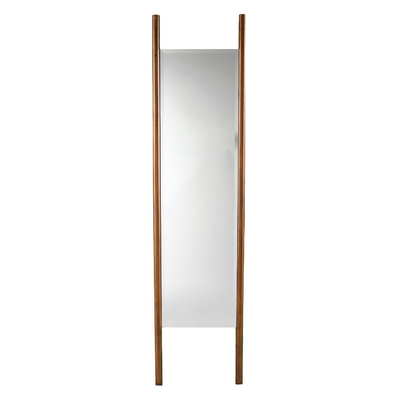 70"x 17" Swain Leaning Floor Mirror Dark Tobacco - Holly & Martin