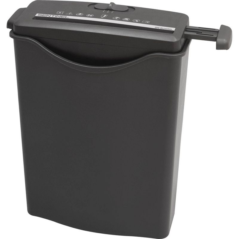 6-Sheet Stripcut Shredder Credit Card Slot 2.06gal Basket - Intek