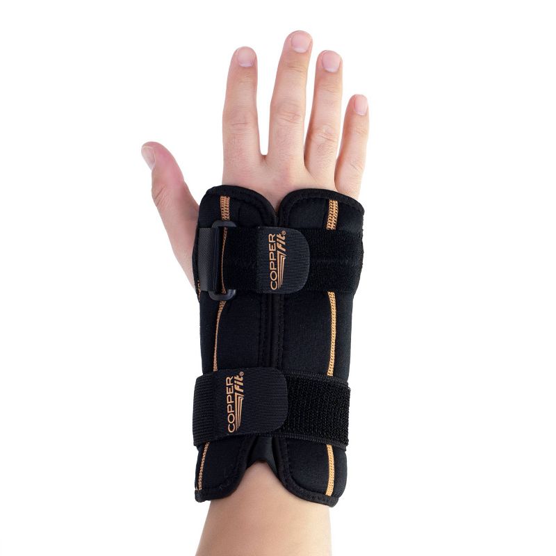 Copper Fit Rapid Relief Wrist Wrap - Black