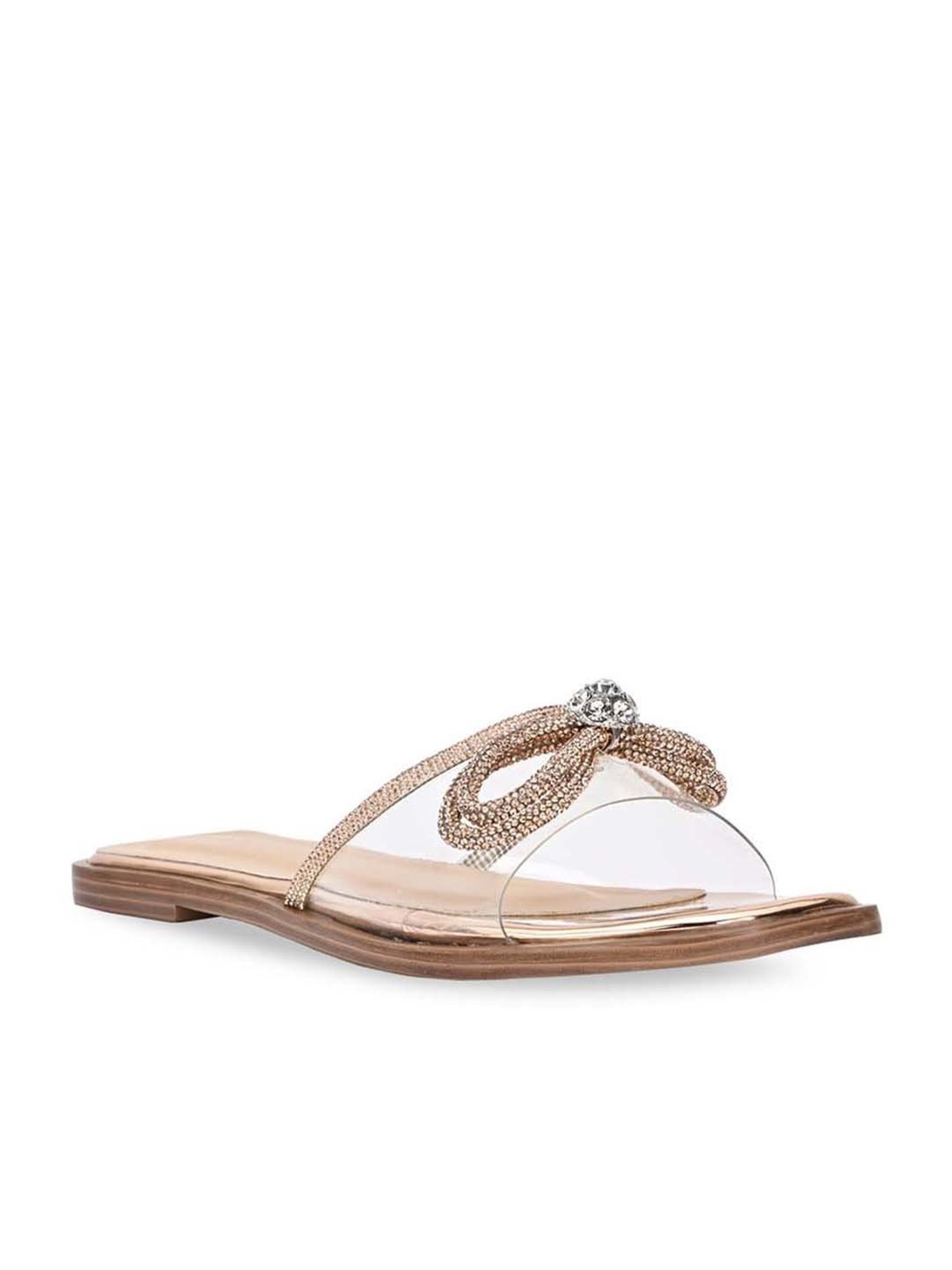 Rocia by Regal Women's Rose Gold Casual Sandals