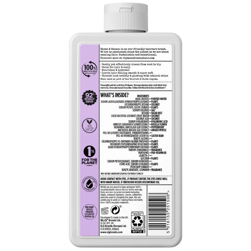 Rhyme & Reason Nourish & Gloss Shampoo - 13 fl oz