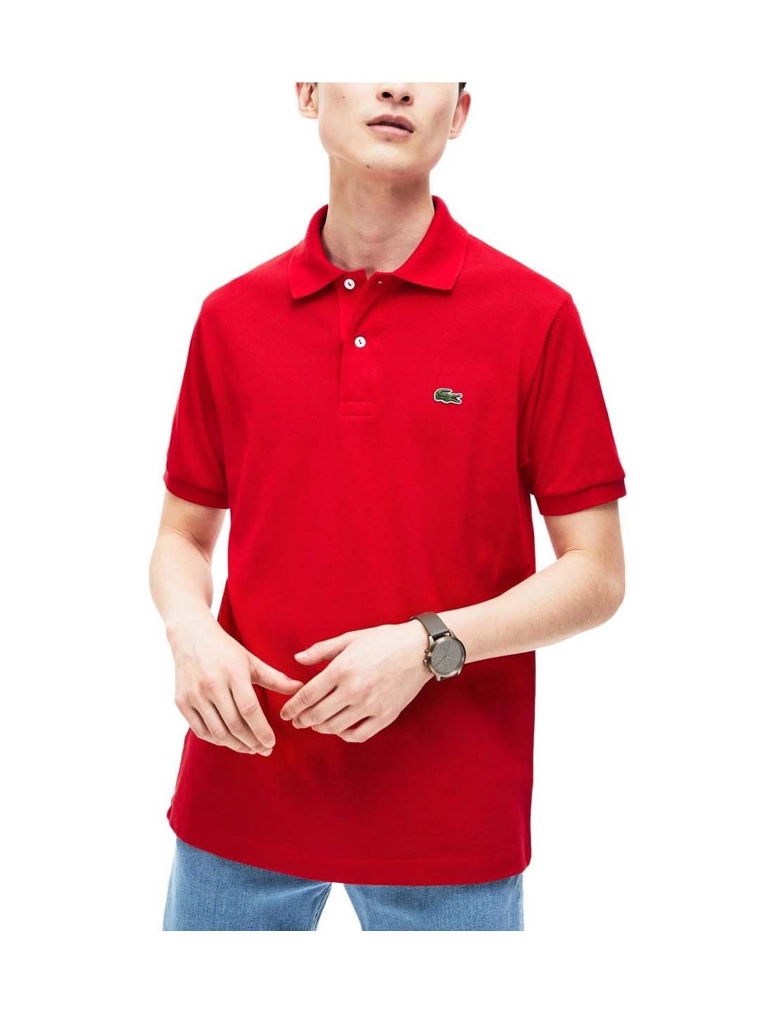 Lacoste Red L.12.12 Classic Fit Polo T-Shirt