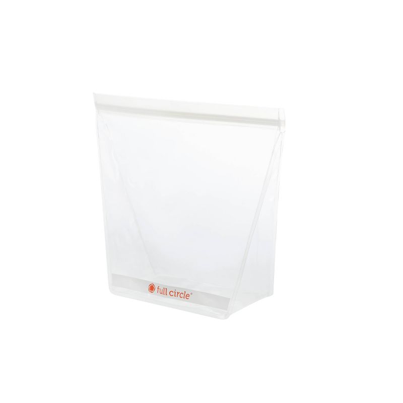 Full Circle 1 Gallon Reusable Storage Bag Clear