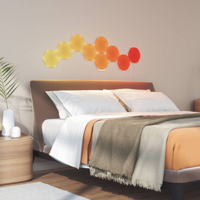 Nanoleaf 9pk Shapes Hexagon Smarter Kit LED Light Bulbs