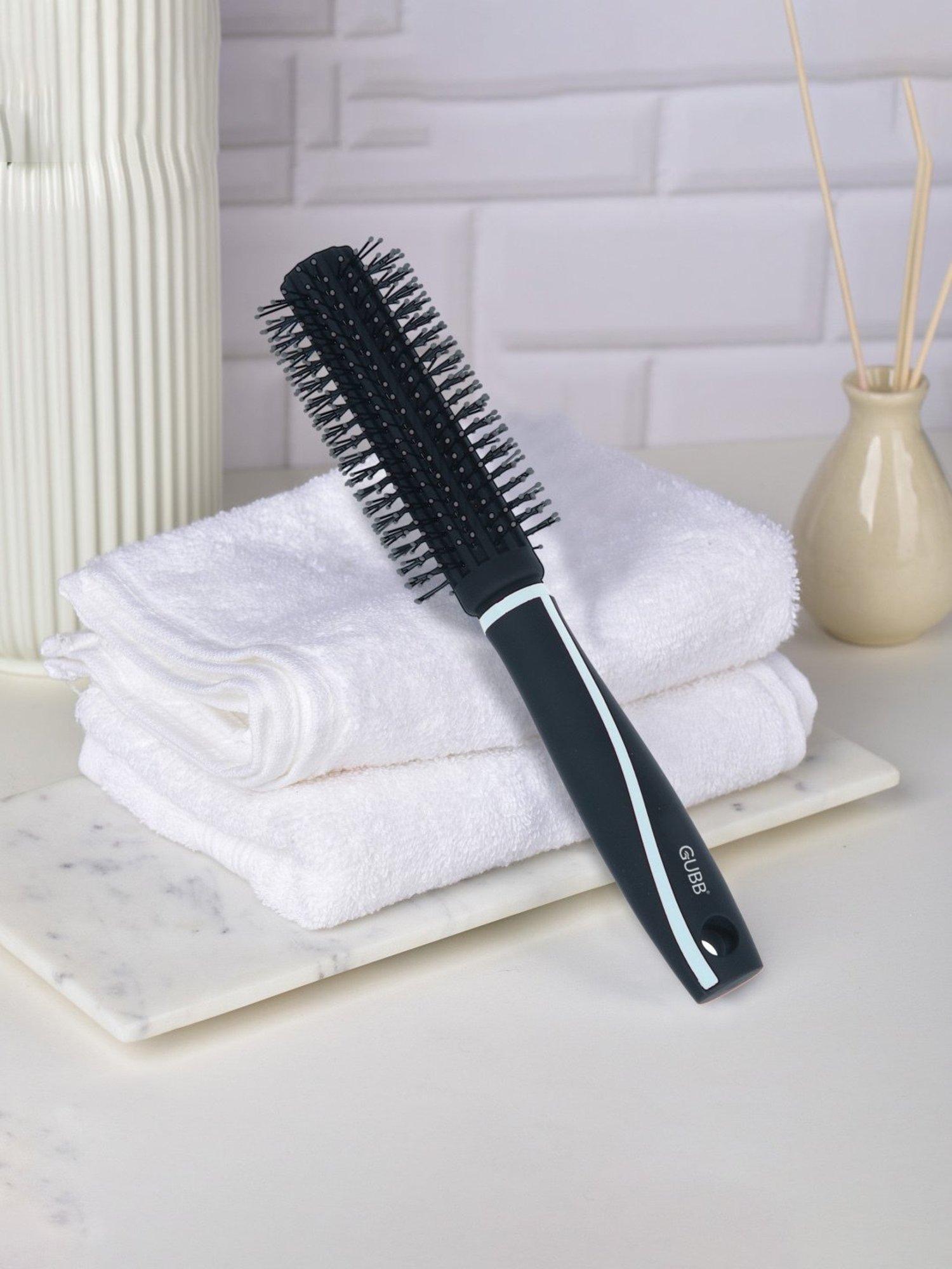 GUBB Round Brush for Hair Styling & Blow Drying, Round Hair Brush - Vogue Range