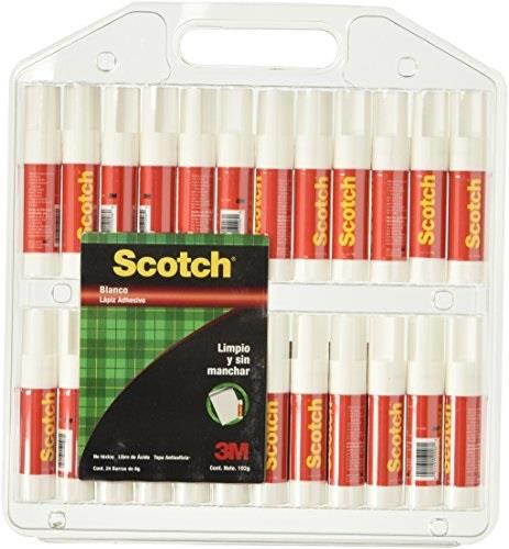 Scotch Permanent Glue Sticks 600824C 24 PACK