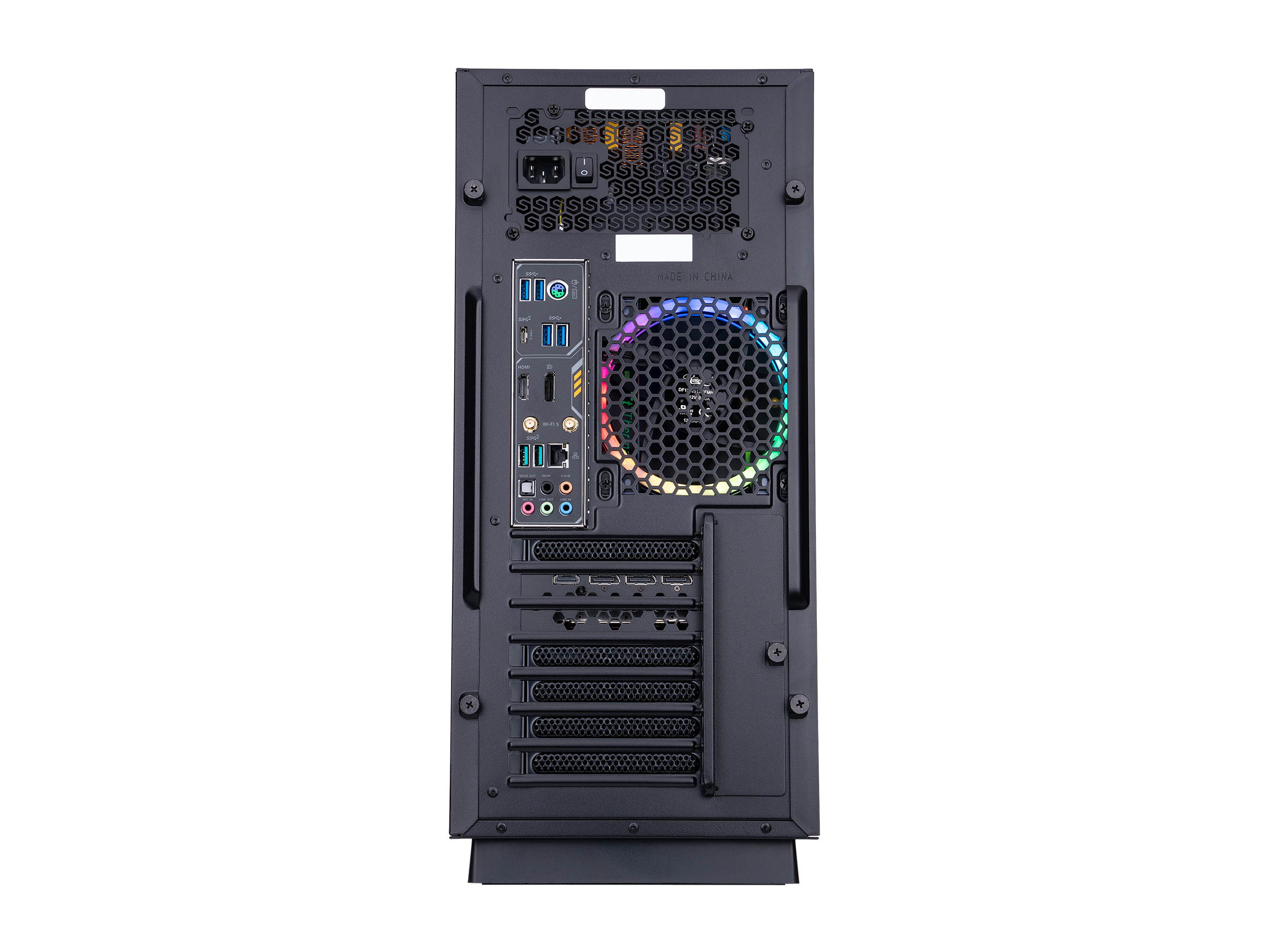 ABS Gladiator Gaming PC - Ryzen 5 5600X - EVGA GeForce RTX 3070 Ti FTW3 Ultra Gaming 8GB - G.Skill TridentZ RGB 16GB DDR4 3200MHz - 1TB Intel M.2 NVMe SSD