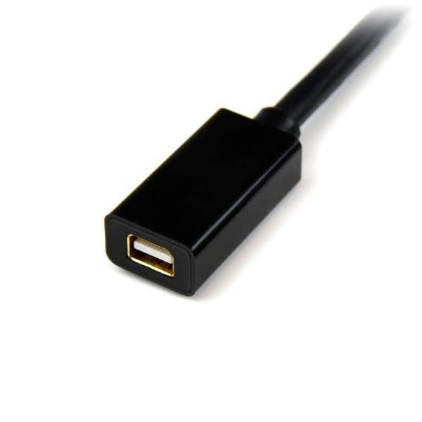 Mini DisplayPort Extension Cable M/F - 3 ft. - 4k
