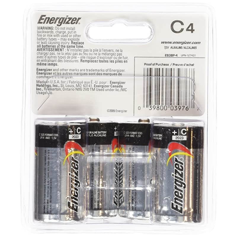MAX Alkaline Batteries 4pack 3count