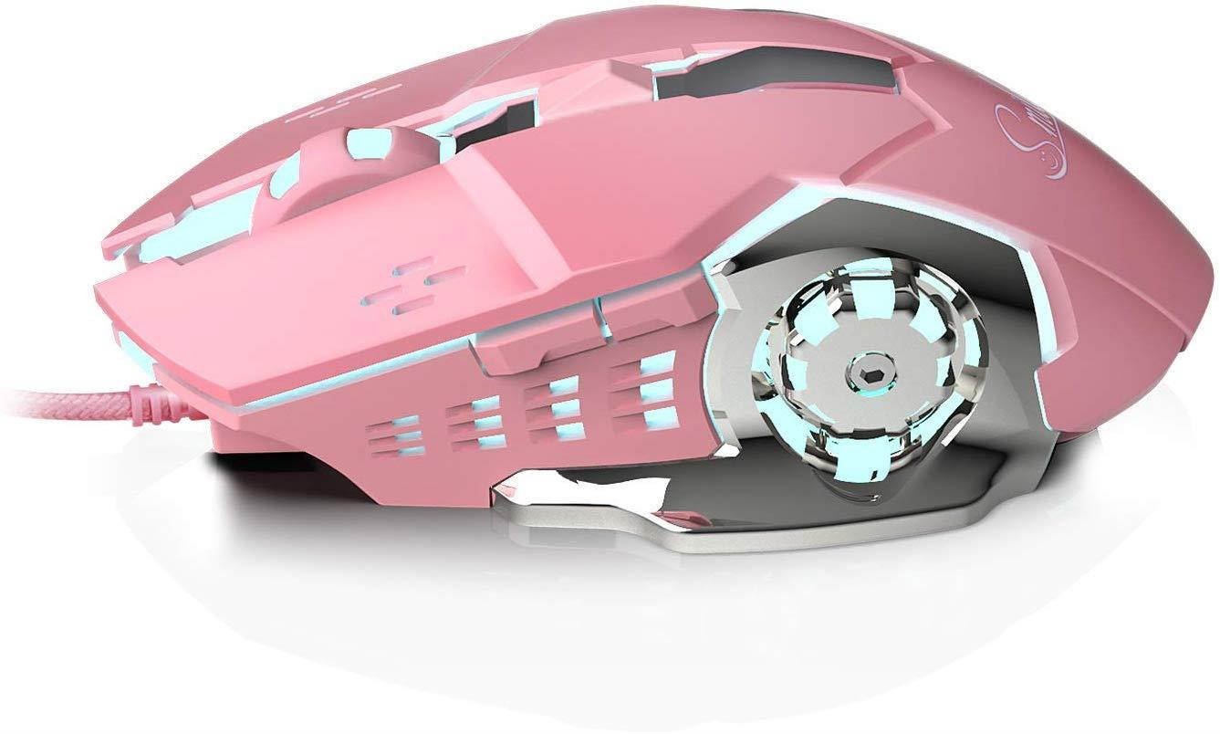 EVESKY RONSHIN Fashion Cool Gaming Mouse USB Wired Mouse 3200 DPI Desktop Mouse