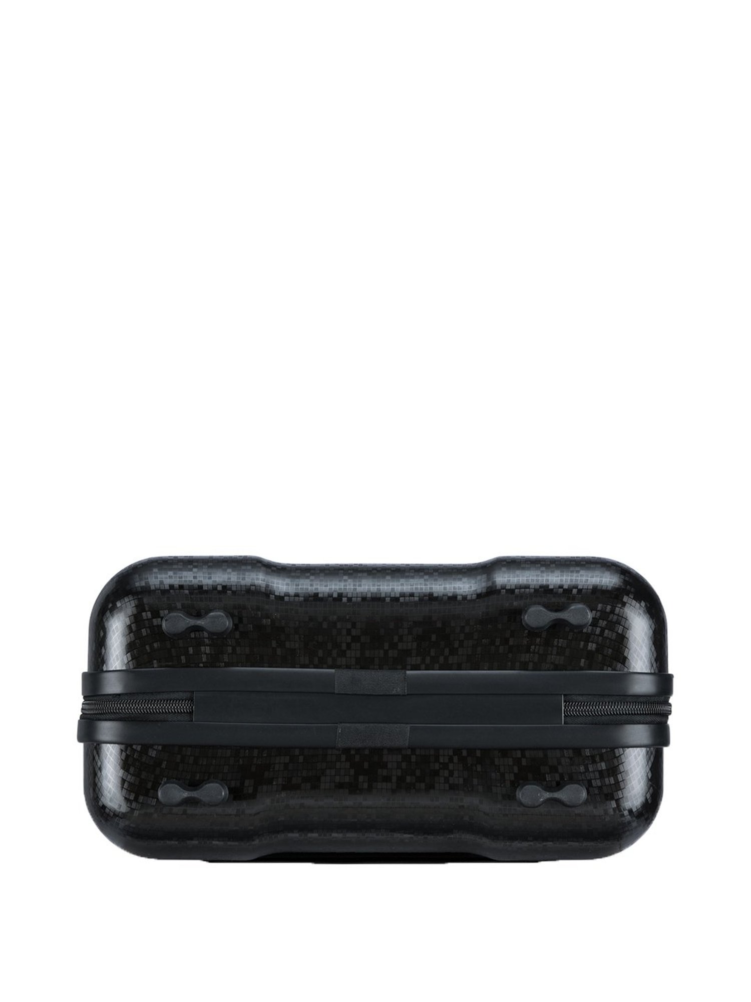 it luggage Sparkle Black Vanity Case 35cms Fashion Handbag for Women Cosmetic Box