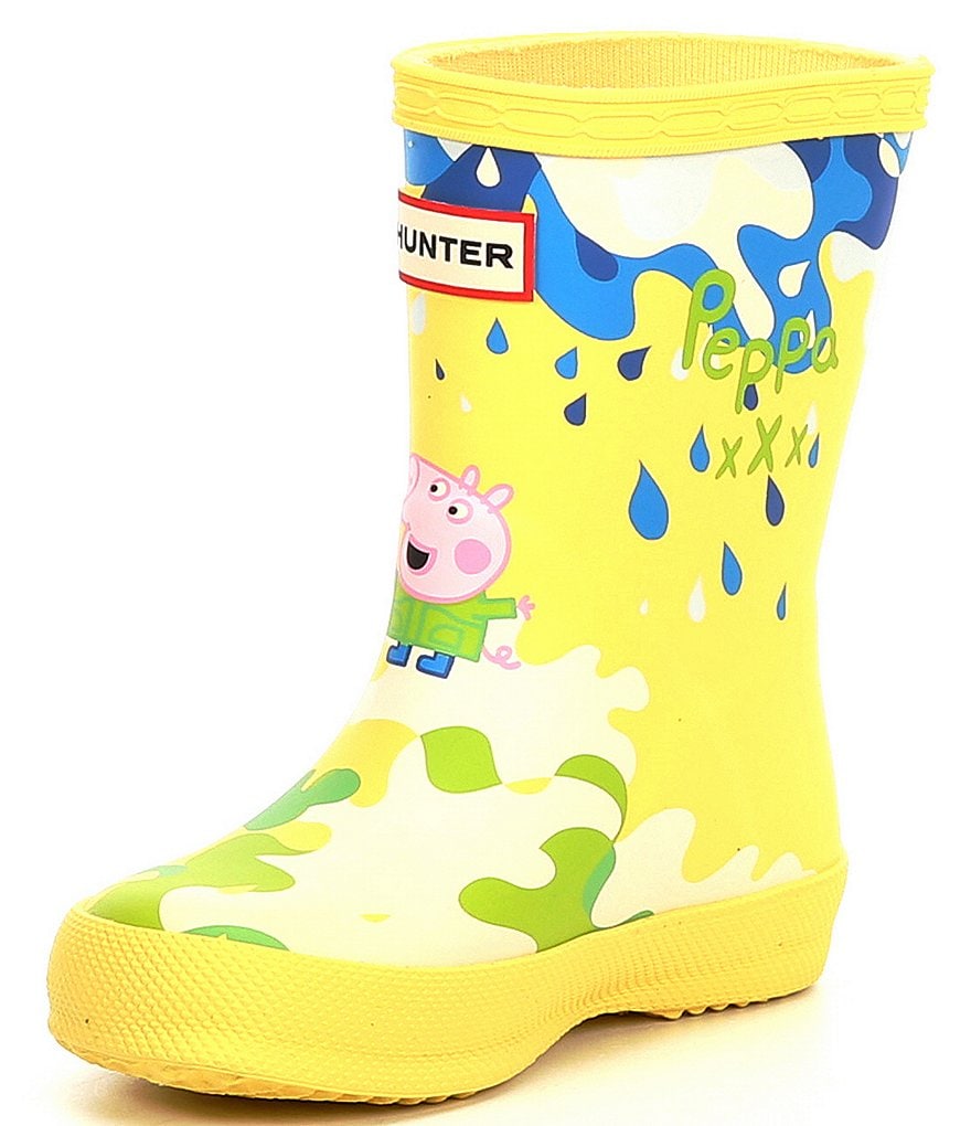 Hunter Girl's Peppa Pig Muddy Puddle Rain Boots (Infant)