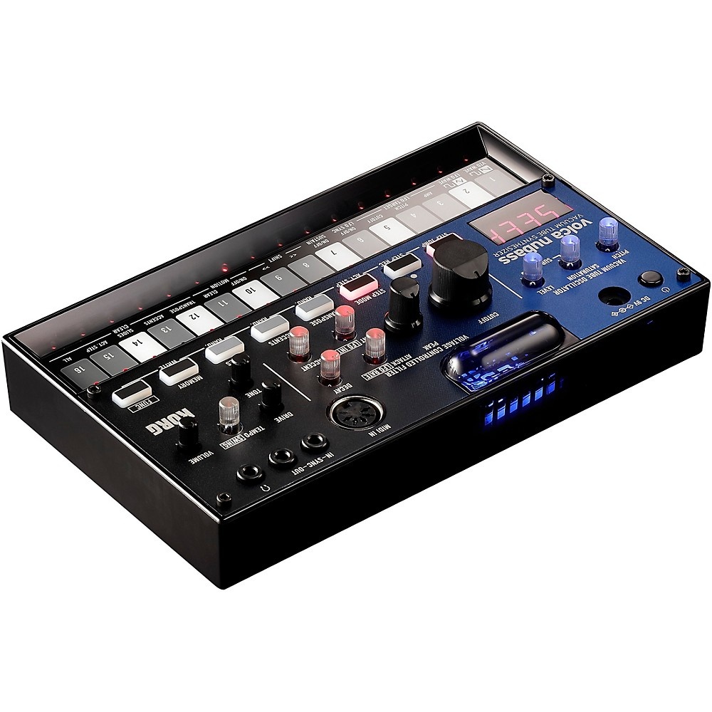 Korg Volca NuBass Vacuum Tube Bass Synthesizer Black