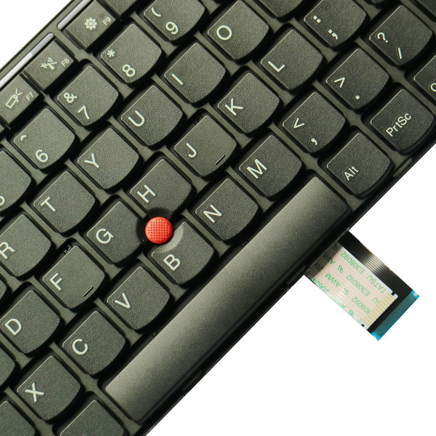 AUTENS Replacement US Keyboard for Lenovo ThinkPad E431 E440 Laptop No Backlight (4 Fixing Screws)