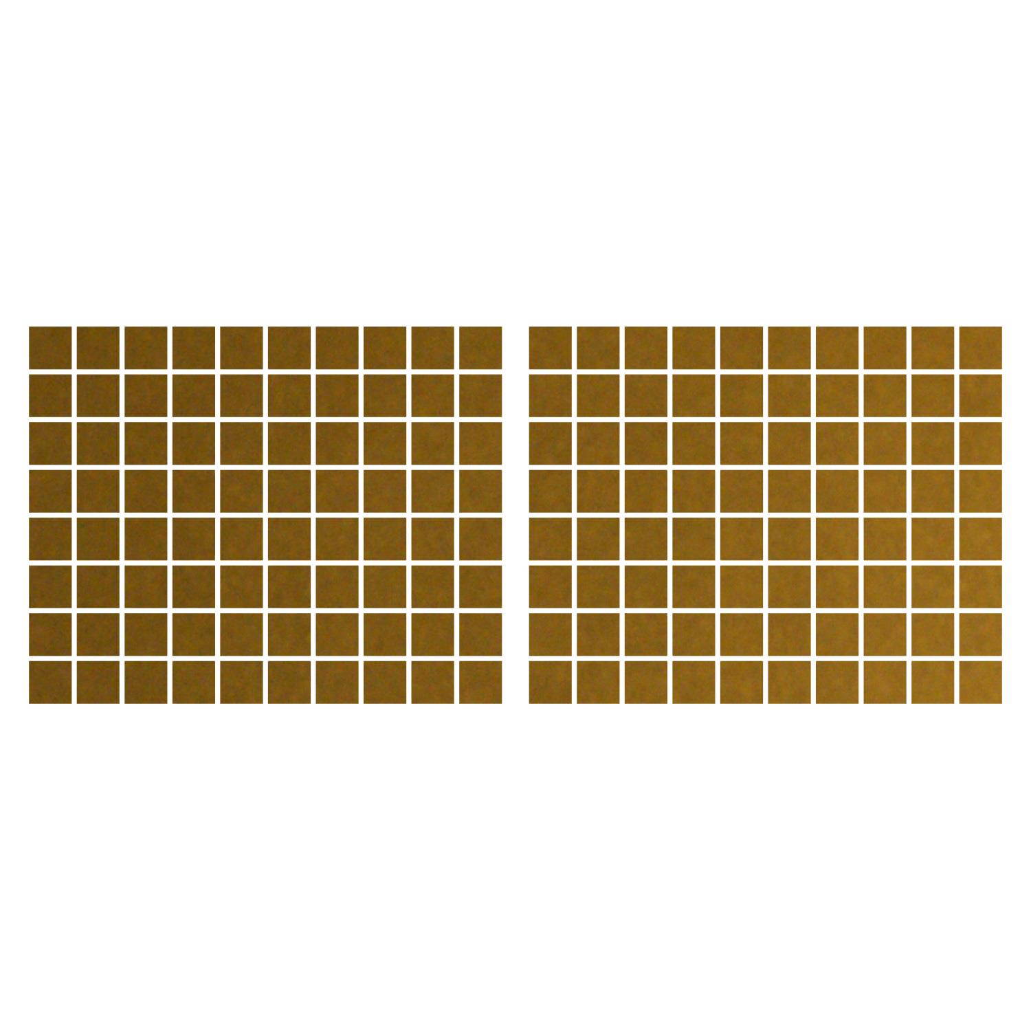 LiteMark 5.5 Inch Golden Yellow Square Decals - Pack of 8