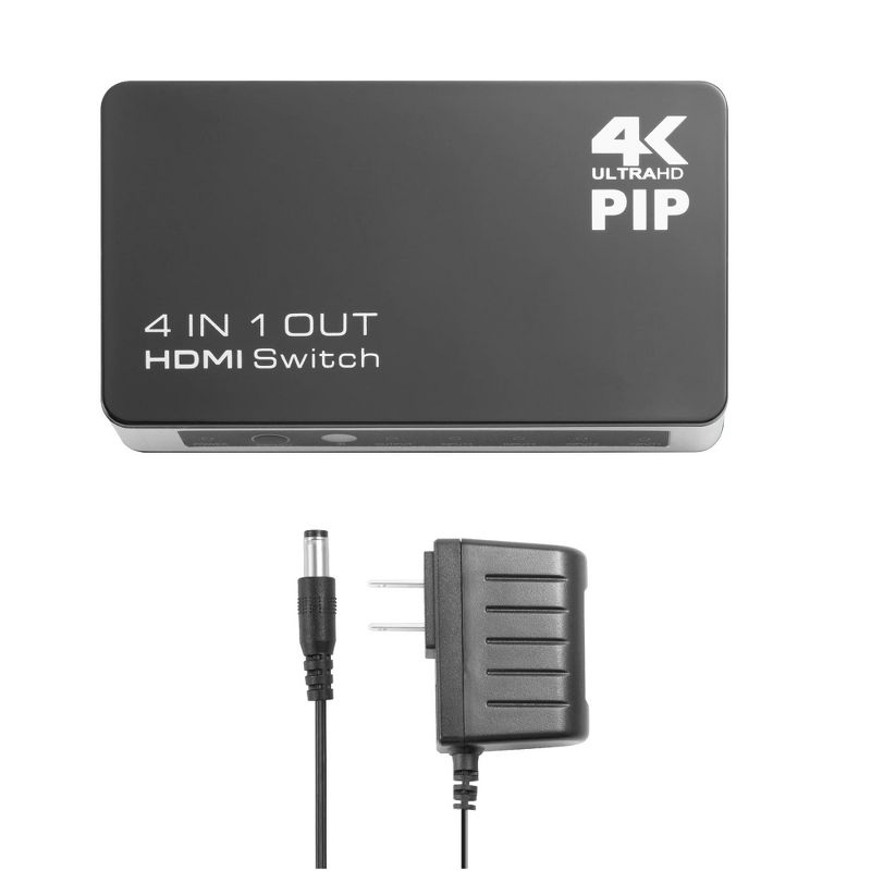 Philips 3 Port HDMI Switch - Black