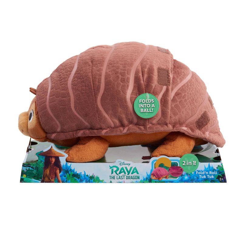 Disney Raya and the Last Dragon Fold'n Roll Tuk Tuk Plush