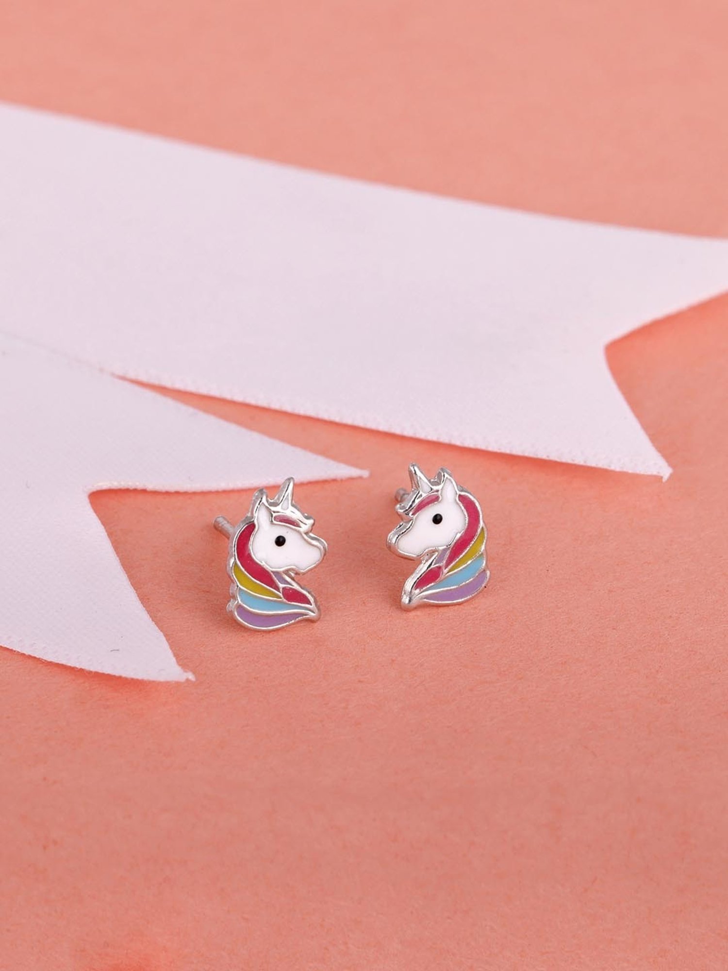 Clara 92.5 Sterling Silver Lily Earrings for Women