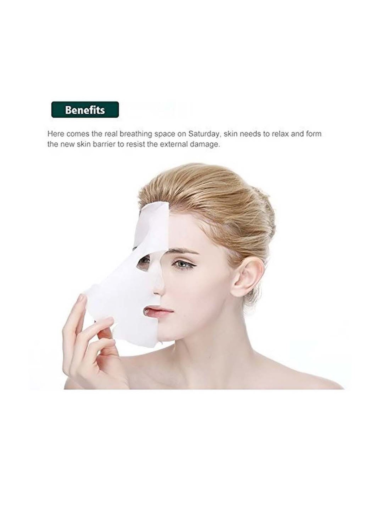 MONDSUB Aloevera EGF Facial Sheet Mask (Pack of 3) - 20 gm Each