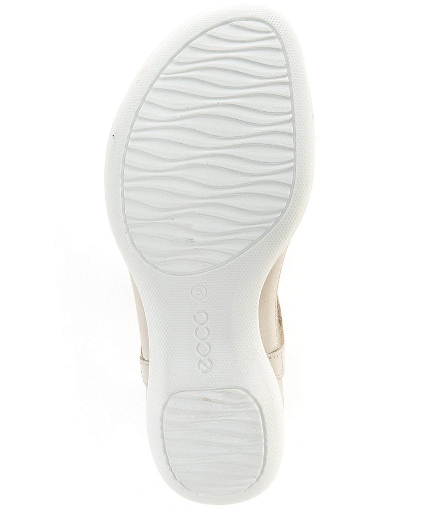 ECCO Flash Leather T-Strap Gladiator Sandals