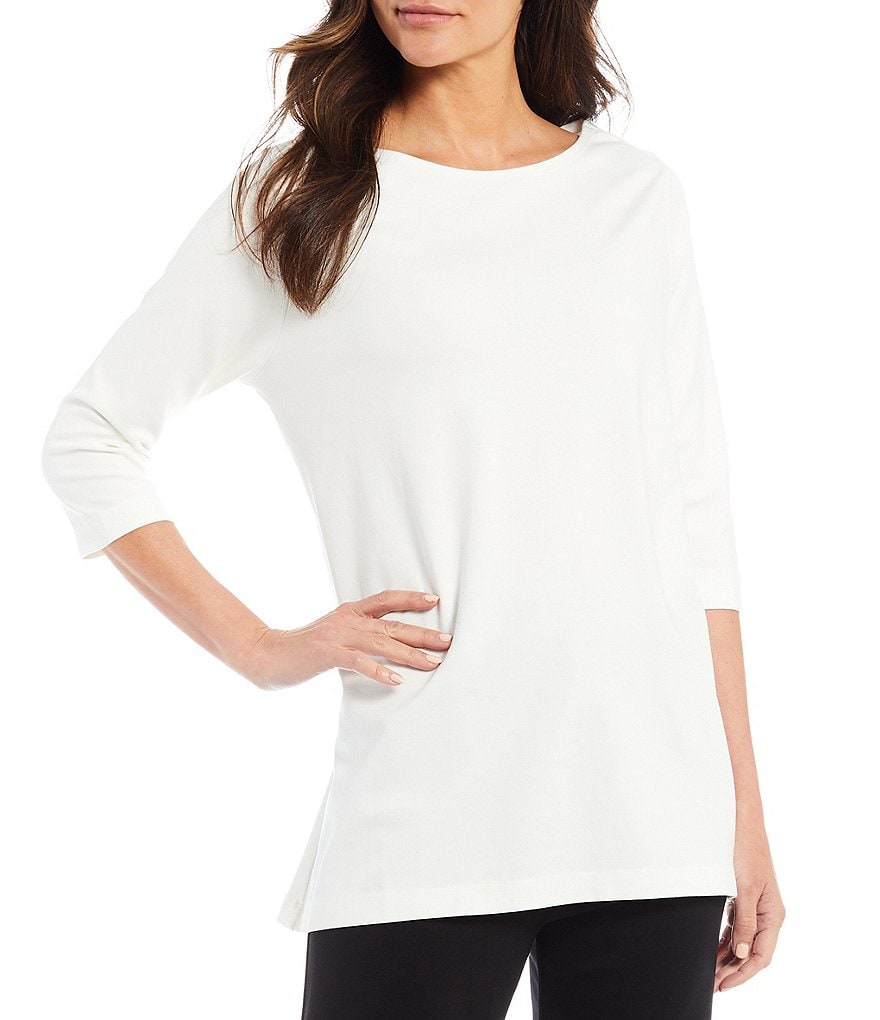 Bryn Walker Piera Ponti Elbow Sleeve Crew Neck Shirt