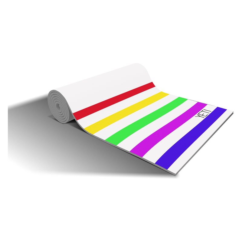 Yeti Yoga Mat - White/Red (6mm)