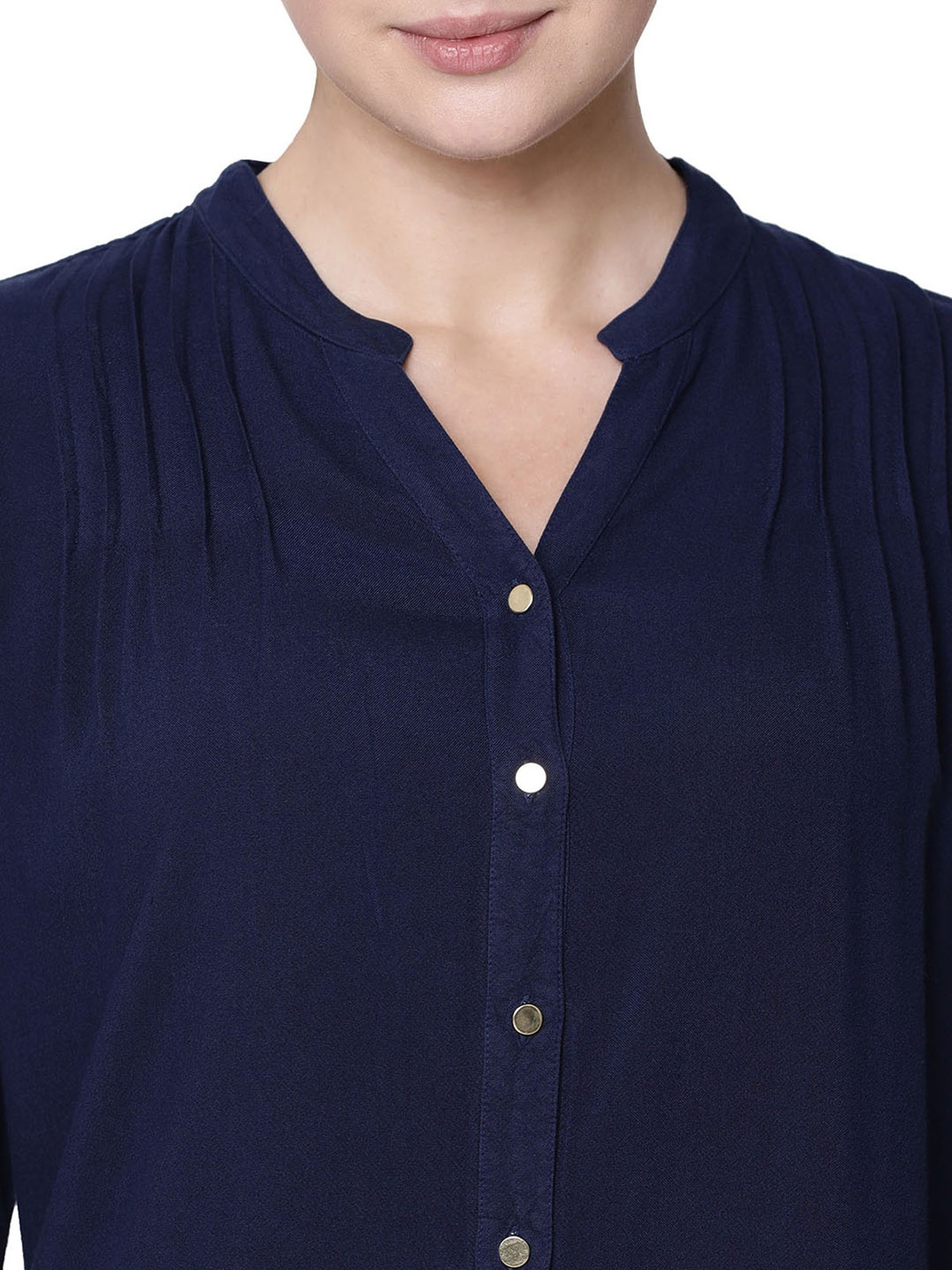 Identiti Blue Regular Fit Shirt