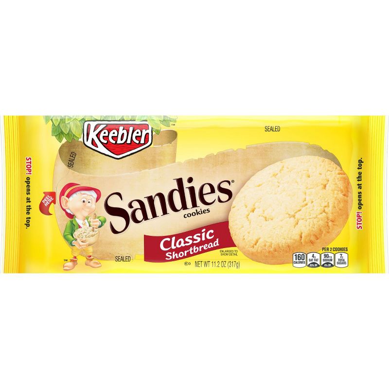 Sandies Simply Shortbread Cookies - 11.2oz - Keebler