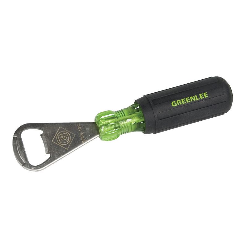 Greenlee 52028102 Stainless Steel Bottle Opener with Cushion Grip