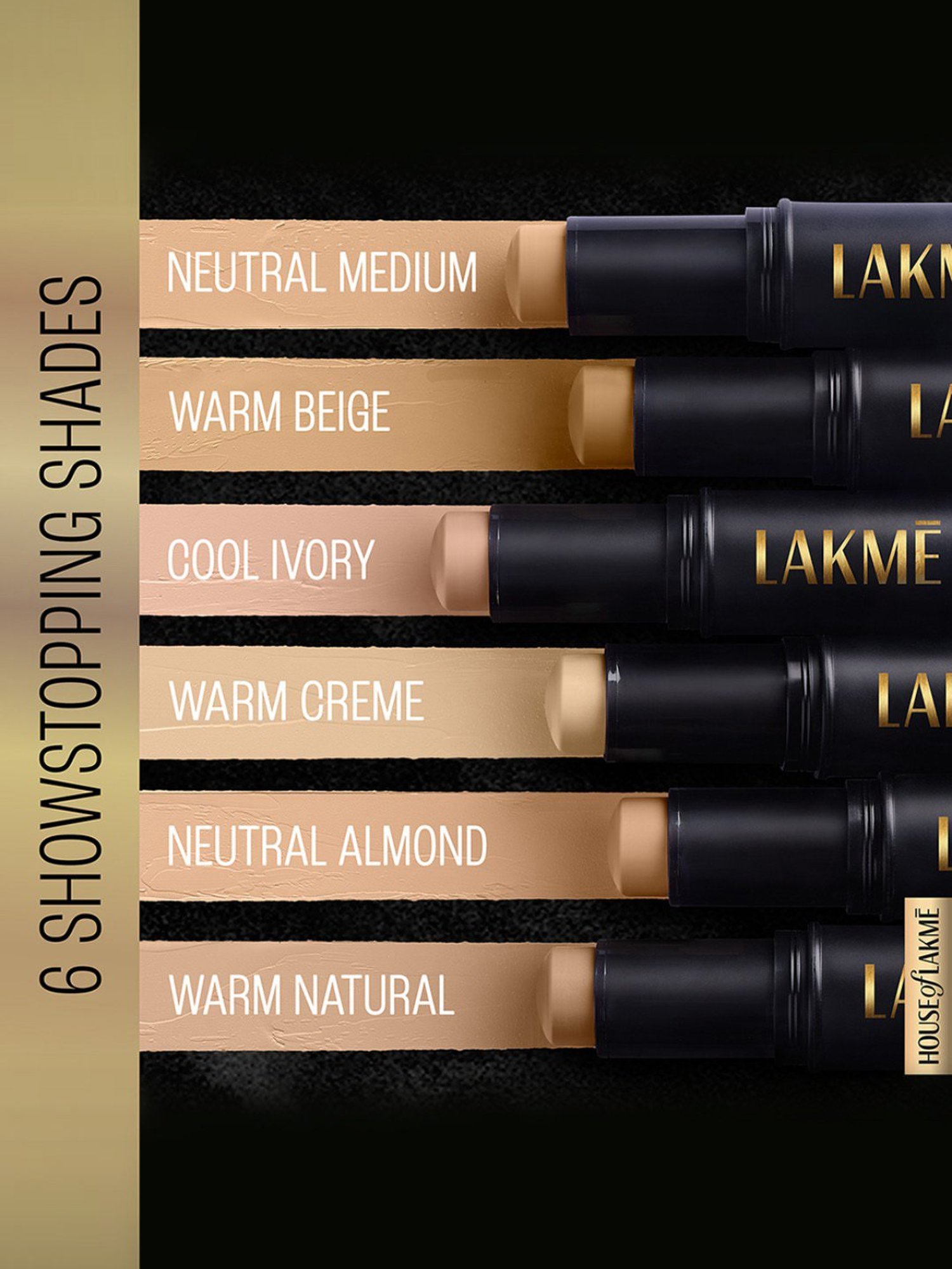 Lakme Facelift Multislayer Coverstick Warm Natural - 11 gm