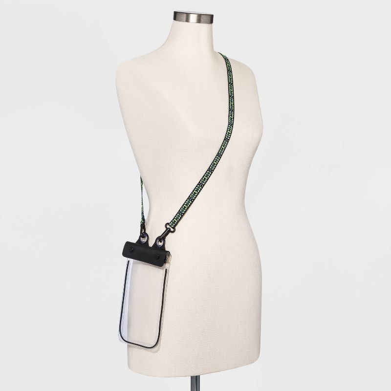 Bueno Zip Closure Crossbody Bag - Black