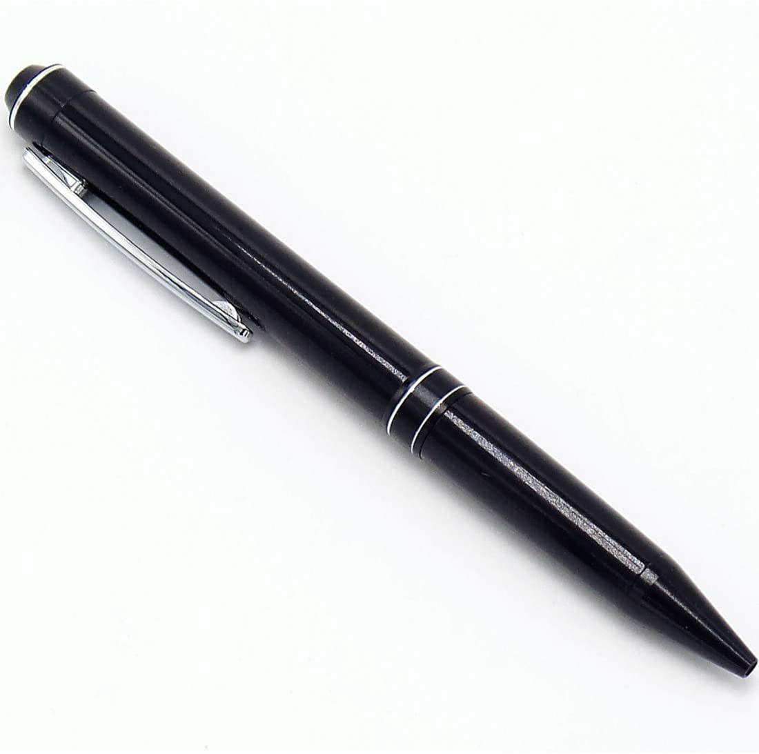 Slim Voice Activated Covert Digital Pen Audio Recorder | Long 20 Hour Battery Life | Date & Time Stamp | Mini Spy Recording Device | MP3 Playback on The Go } Easy to Use One Touch Recording