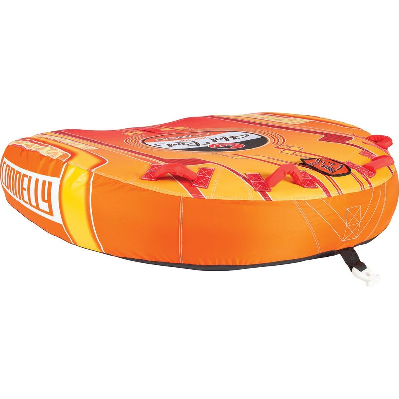CWB Hot Rod Soft Top Ultra-Plush Inflatable 1 Person Boating Deck Tube, Blue