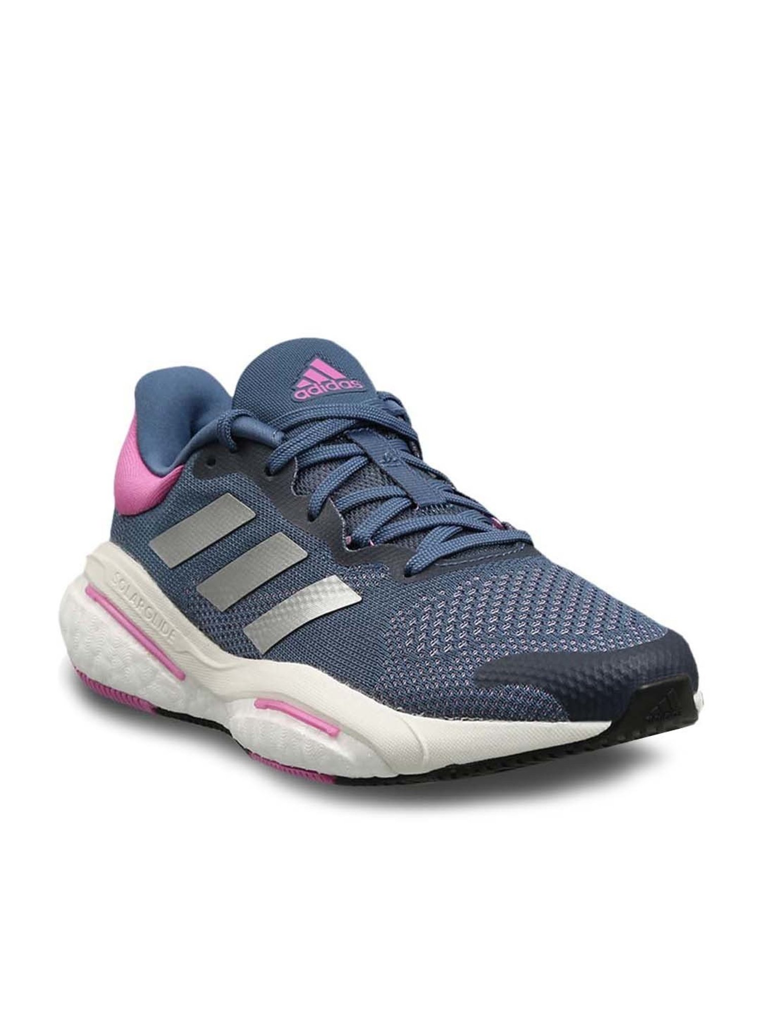 Adidas Women's SOLAR GLIDE 5 W Slate Blue Running Shoes