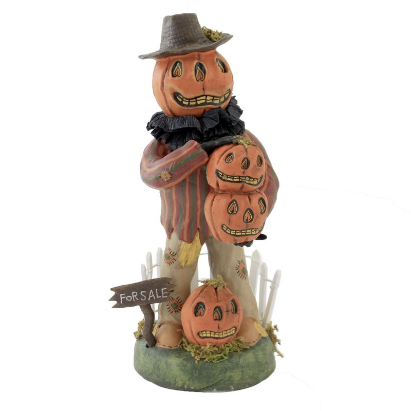 Charles Mcclenning 9.5" Jax The Jack-O-Lantern Halloween  -  Decorative Figurines