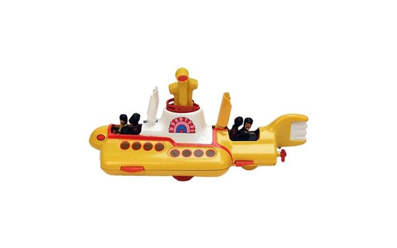 Factory Entertainment Beatles 5" Diecast Yellow Submarine