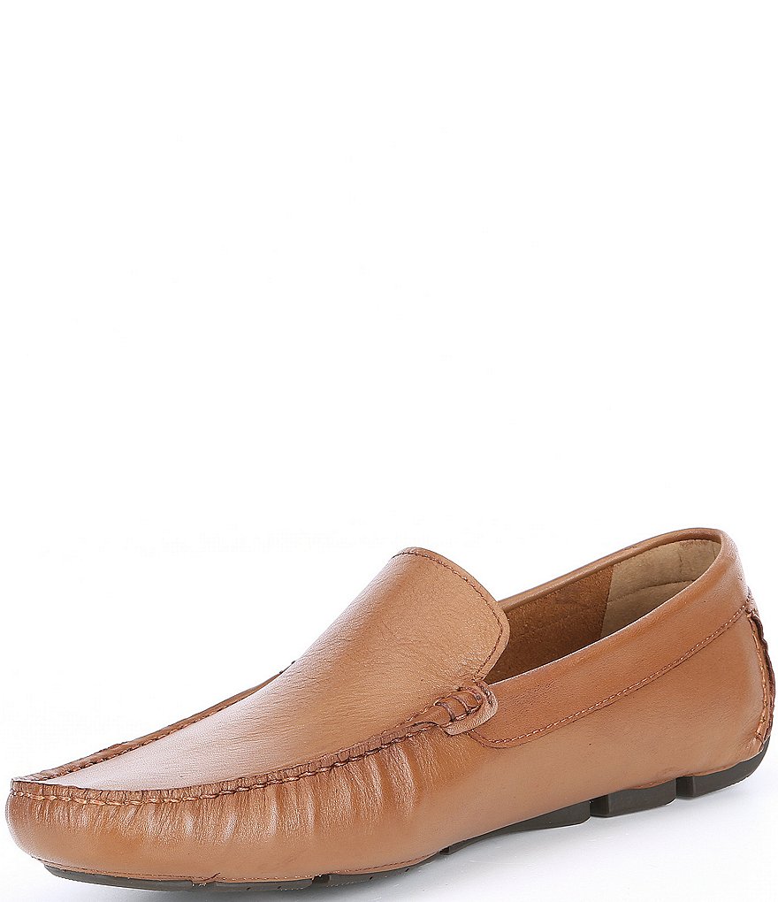 Kenneth Cole New York Men's Theme Leather Anthem Driver