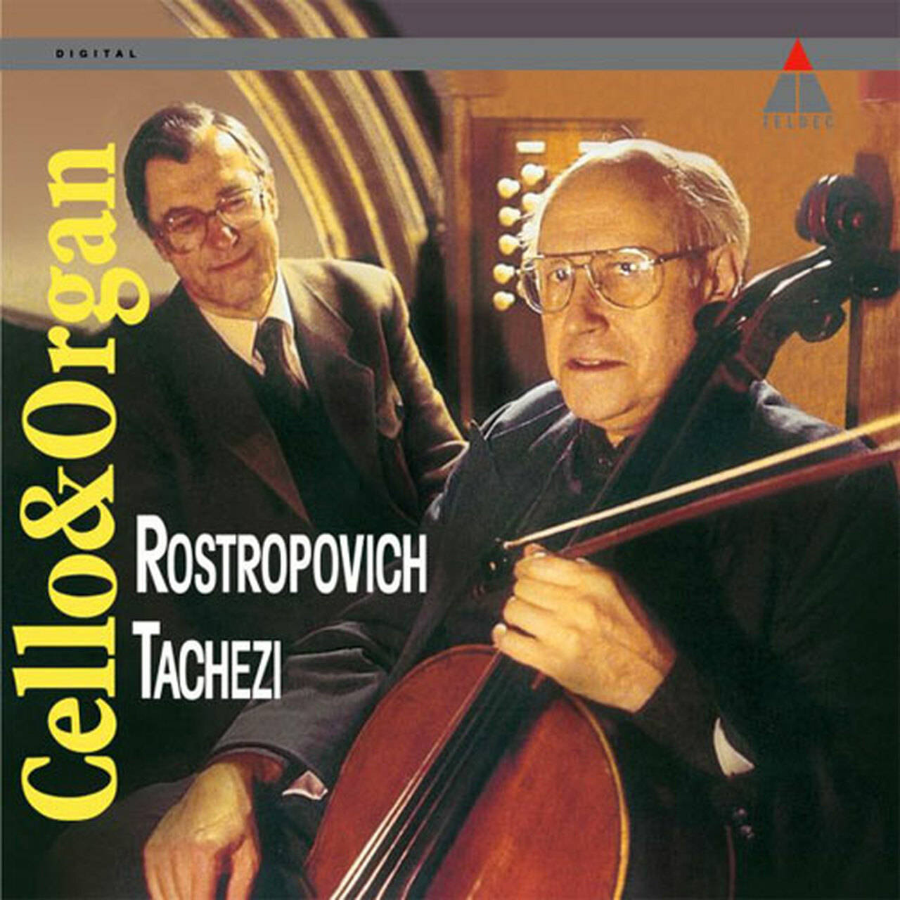 Mstislav Rostropovich & Herber Tachezi Cello & Organ 180g Direct Metal Master Import 2LP (Vinyl)