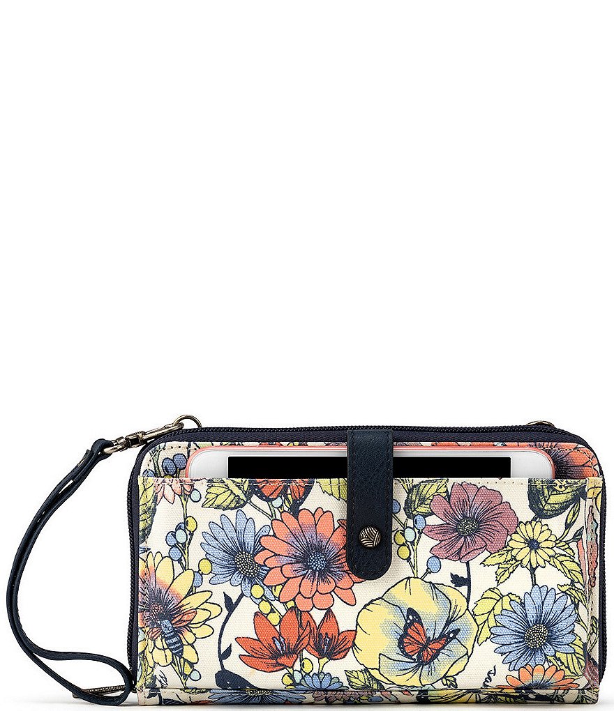 Etienne Aigner Adeline Signature Leather Wristlet Crossbody Bag