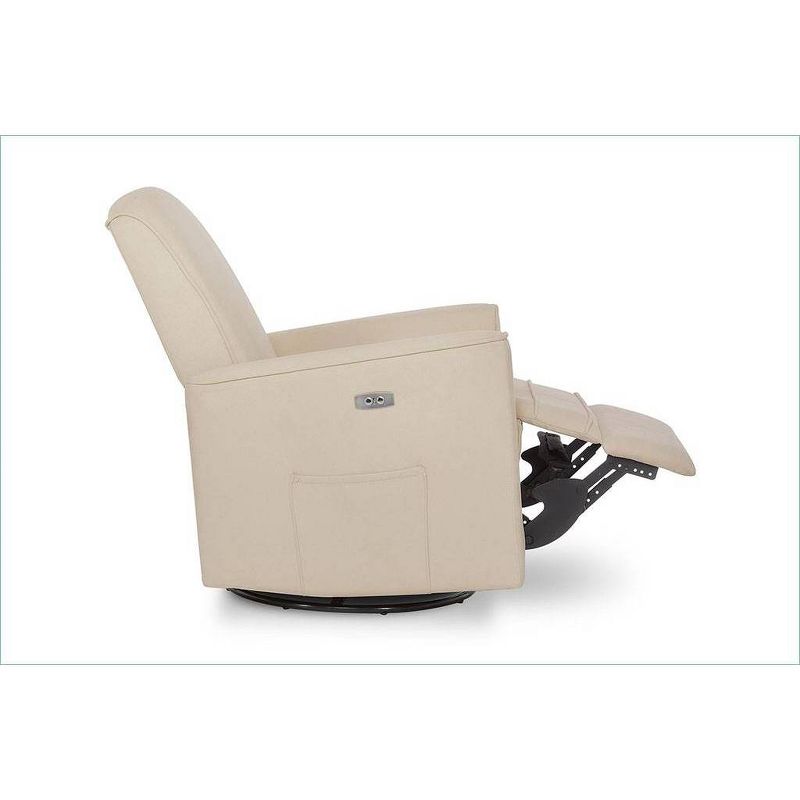 Babyletto Tuba Glider - Winter Gray Weave