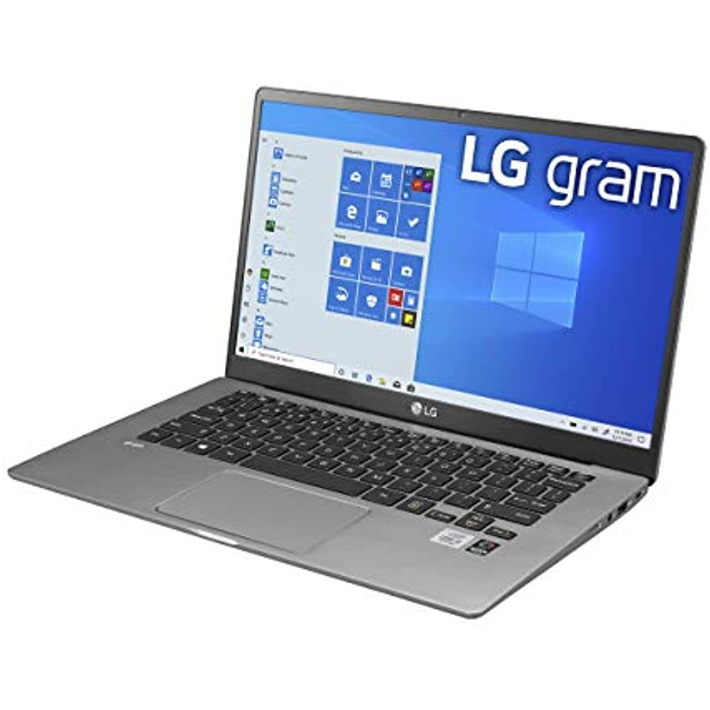 LG Gram 14" Full HD IPS Notebook Computer, Intel Core i7-1065G7 1.30GHz, 16GB RAM, 512GB SSD, Window 10 Home, Dark Silver
