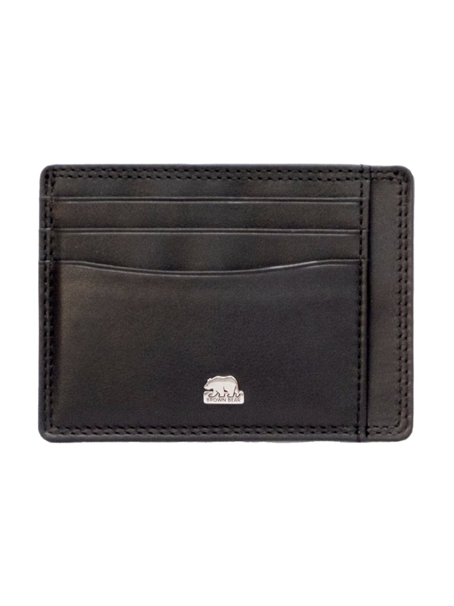 Louis Stitch Brunette Brown Leather Medium Toiletry Pouch