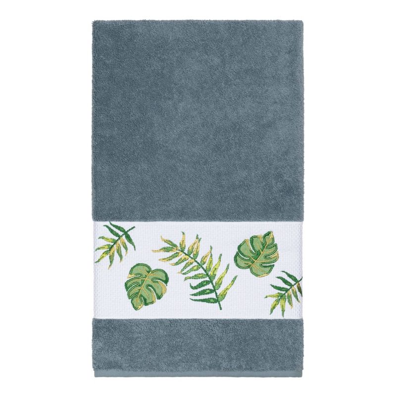 Zoe Embellished Bath Towel Set Teal - Linum Home Textiles