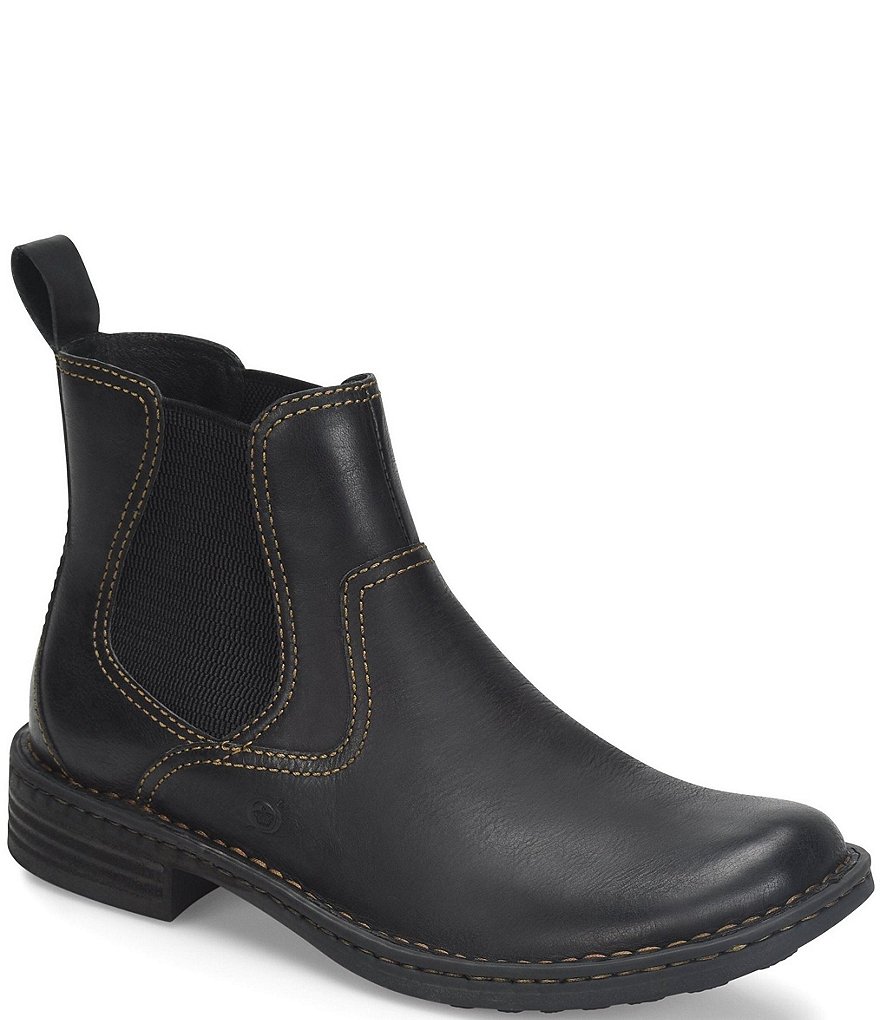 Born Men's Hemlock Leather Chelsea Boots