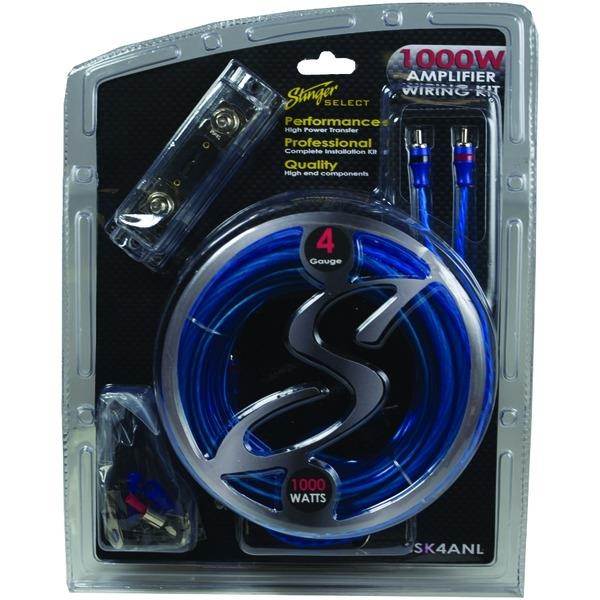 STINGER SSK4ANL 4GA WIRING KIT CCA